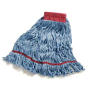 Carlisle Wet Mop Head - 4 Ply Synthetic/Cotton Yarn Blend, Blue Red (369454B14) thumbnail 6