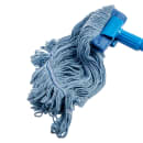 Carlisle Wet Mop Head - 4 Ply Synthetic/Cotton Yarn Blend, Blue/Blue (36946014) thumbnail 4