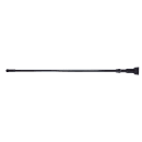 Carlisle 60" Mop Handle - Jaw Style, Fiberglass, Black (369475EC03) thumbnail 2