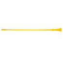 Carlisle 60" Mop Handle - Jaw Style, Fiberglass, Yellow (369475EC04) thumbnail 2