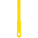 Carlisle 60" Mop Handle - Jaw Style, Fiberglass, Yellow (369475EC04) thumbnail 4