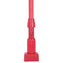 Carlisle 60" Mop Handle - Jaw Style, Fiberglass, Red (369475EC05) thumbnail 3