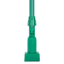 Carlisle 60" Mop Handle - Jaw Style, Fiberglass, Green (369475EC09) thumbnail 3