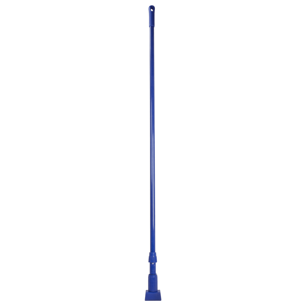 Carlisle 60" Mop Handle - Jaw Style, Fiberglass, Blue (369475EC14)