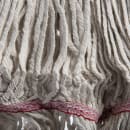 Carlisle Wet Mop Head - 4 Ply Cotton Yarn, White/Red (369552B00) thumbnail 3