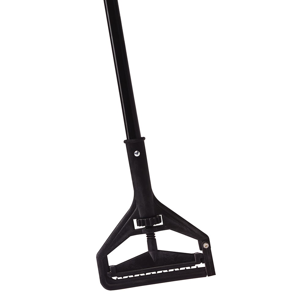 Carlisle 60" Quick-Change Mop Handle - Plastic Head, Vinyl Coated Metal (3696800)