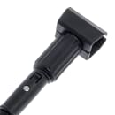 Carlisle 60" Mop Handle - Jaw Style, Vinyl Coated Metal, Black (3697000) thumbnail 2