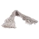 Carlisle Wet Mop Head - #24, Cut End, 8 Ply Natural Cotton Yarn, White (36972400) thumbnail 2