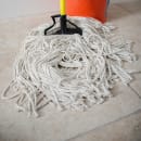 Carlisle Wet Mop Head - #32, Cut End, 4 Ply Natural Cotton Yarn, White (36983200) thumbnail 5