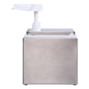 Carlisle Topping Rail Condiment Dispenser w/ (3) Pumps, (1) oz Stroke, Stainless (38503) thumbnail 2