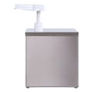 Carlisle Topping Rail Condiment Dispenser w/ (3) Pumps, (1 1/4) oz Stroke, Stainless (38623IB) thumbnail 3
