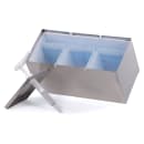 Carlisle Topping Rail Condiment Dispenser w/ (3) Pumps, (1 1/4) oz Stroke, Stainless (38623IB) thumbnail 6