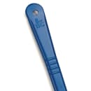 Carlisle 8 oz Solid Portion Spoon - Long Handle, Poly, Blue (399214) thumbnail 2
