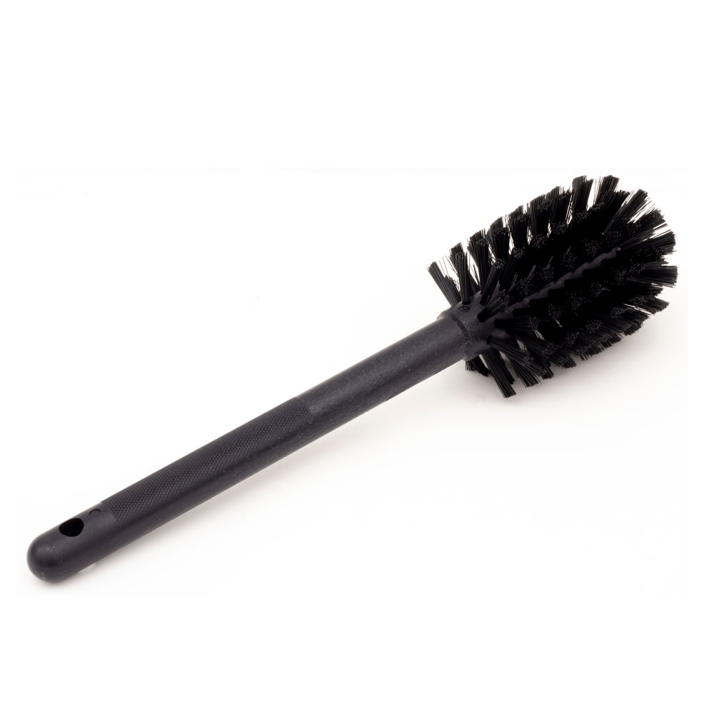 Carlisle 12" Pint Bottle Brush - Poly/Plastic, Black (40000EC03)