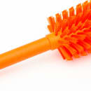Carlisle 12" Pint Bottle Brush - Poly/Plastic, Orange (40000EC24) thumbnail 3