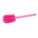 Carlisle 12" Pint Bottle Brush - Poly/Plastic, Pink (40000EC26) thumbnail 2