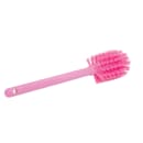 Carlisle 12" Pint Bottle Brush - Poly/Plastic, Pink (40000EC26) thumbnail 4
