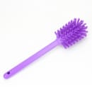 Carlisle 12" Pint Bottle Brush - Poly/Plastic, Purple (40000EC68) thumbnail 2