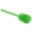 Carlisle 12" Pint Bottle Brush - Poly/Plastic, Lime (40000EC75) thumbnail 3