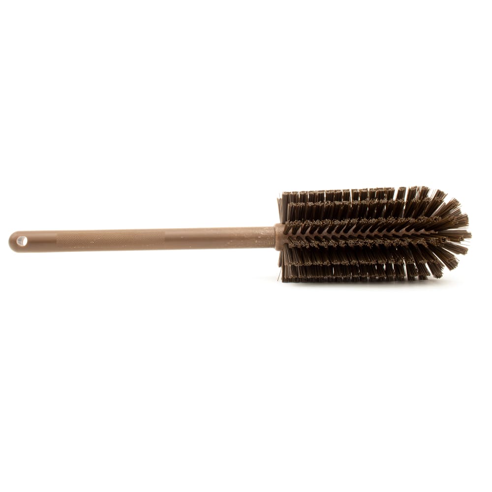 Carlisle 16" Pint Bottle Brush - Poly/Plastic, Brown (40001EC01)