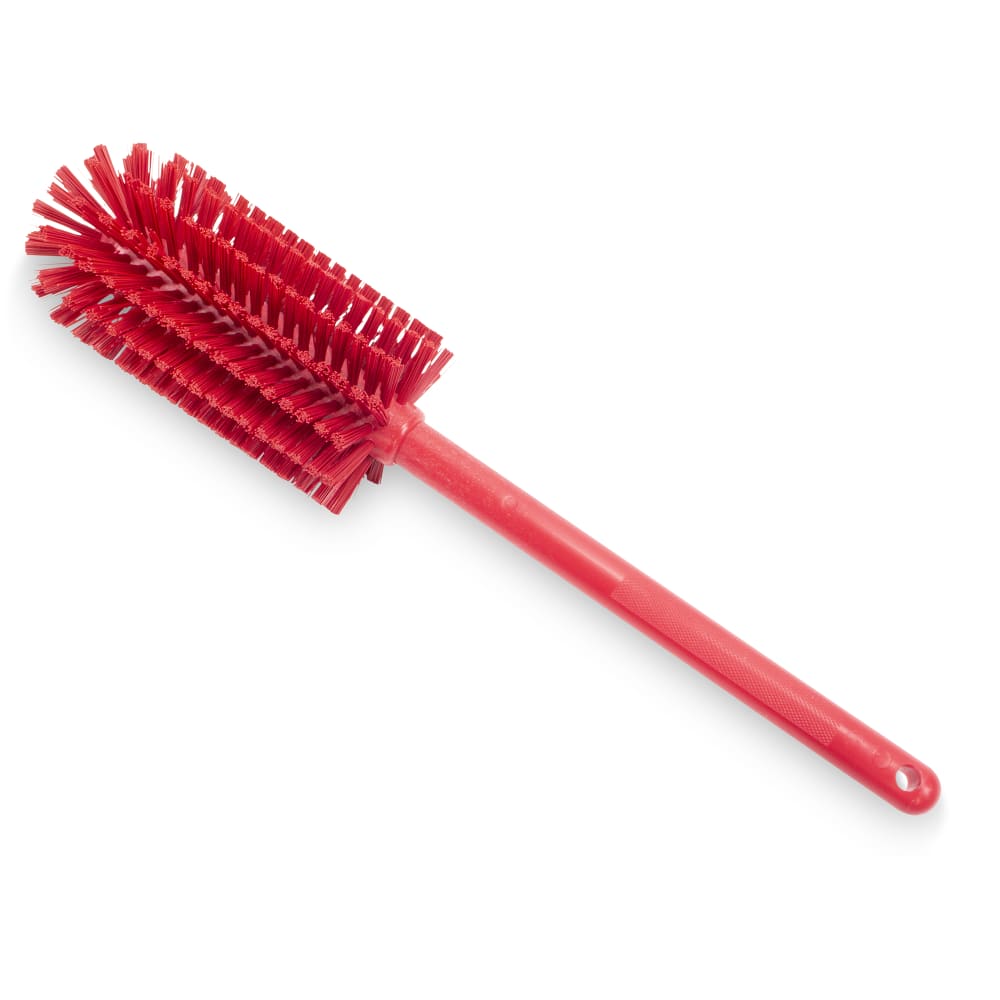 Carlisle 16" Pint Bottle Brush - Poly/Plastic, Red (40001EC05)