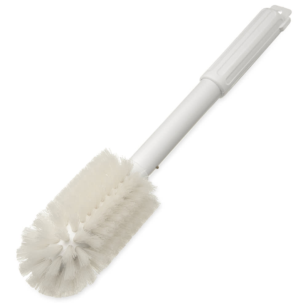 Carlisle 16" Round Multi Purpose Valve/Fitting Brush - Poly/Plastic, White (4000402)