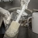 Carlisle 16" Round Multi Purpose Valve/Fitting Brush - Poly/Plastic, White (4000402) thumbnail 5