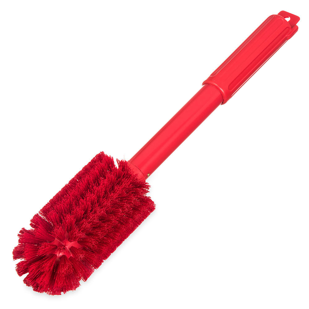 Carlisle 16" Sparta® Multi-Purpose Brush w/ Polyester Bristles - Plastic, Red (40004C05)