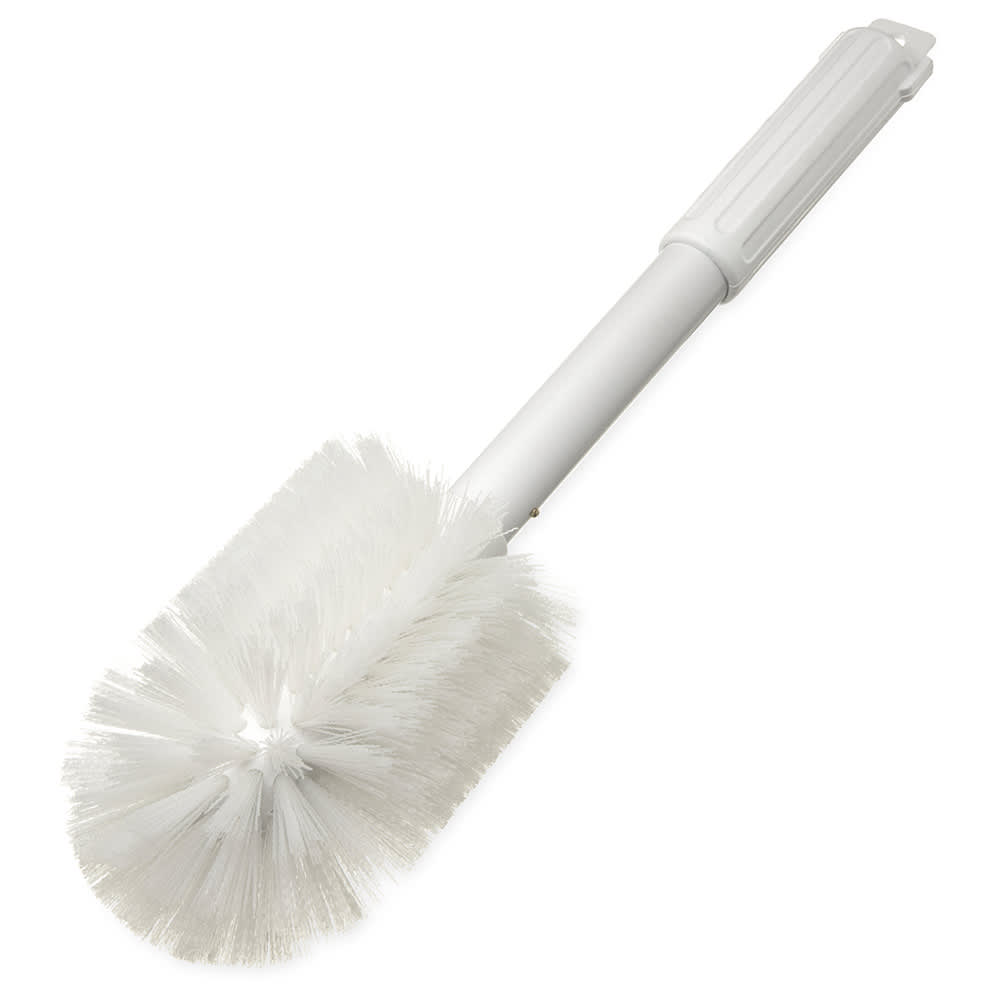 Carlisle 16" Sparta Multi-Purpose Brush w/ 4" Round Head & Bristles, White (4000502)