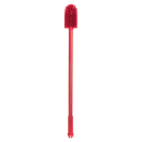 Carlisle 30" Sparta® Multi-Purpose Brush w/ Polyester Bristles - Plastic, Red (40006C05) thumbnail 2