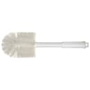 Carlisle 16" Round Multi Purpose Valve/Fitting Brush - Poly, White (4001002) thumbnail 2