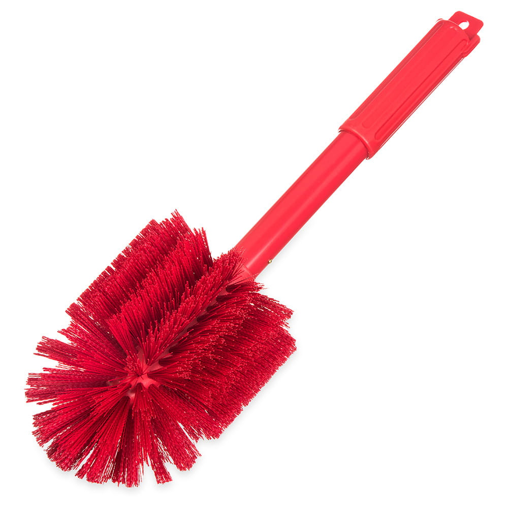 Carlisle 16" Sparta® Multi-Purpose Brush w/ Polyester Bristles - Plastic, Red (40010C05)