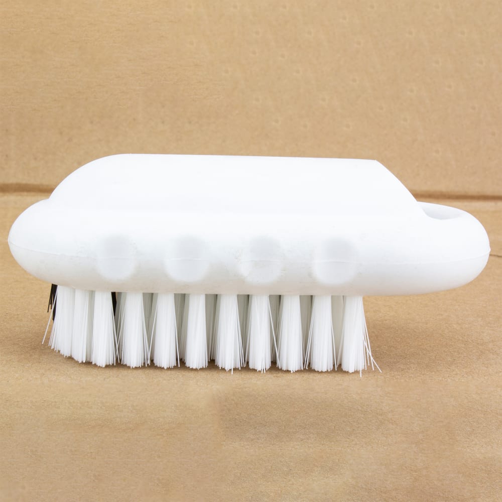 Carlisle 2 1/2" Hand & Nail Brush - Polyester, White (40020EC02)