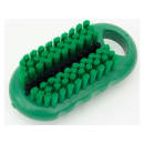 Carlisle 2 1/2" Hand & Nail Brush - Polyester, Green (40020EC09) thumbnail 3