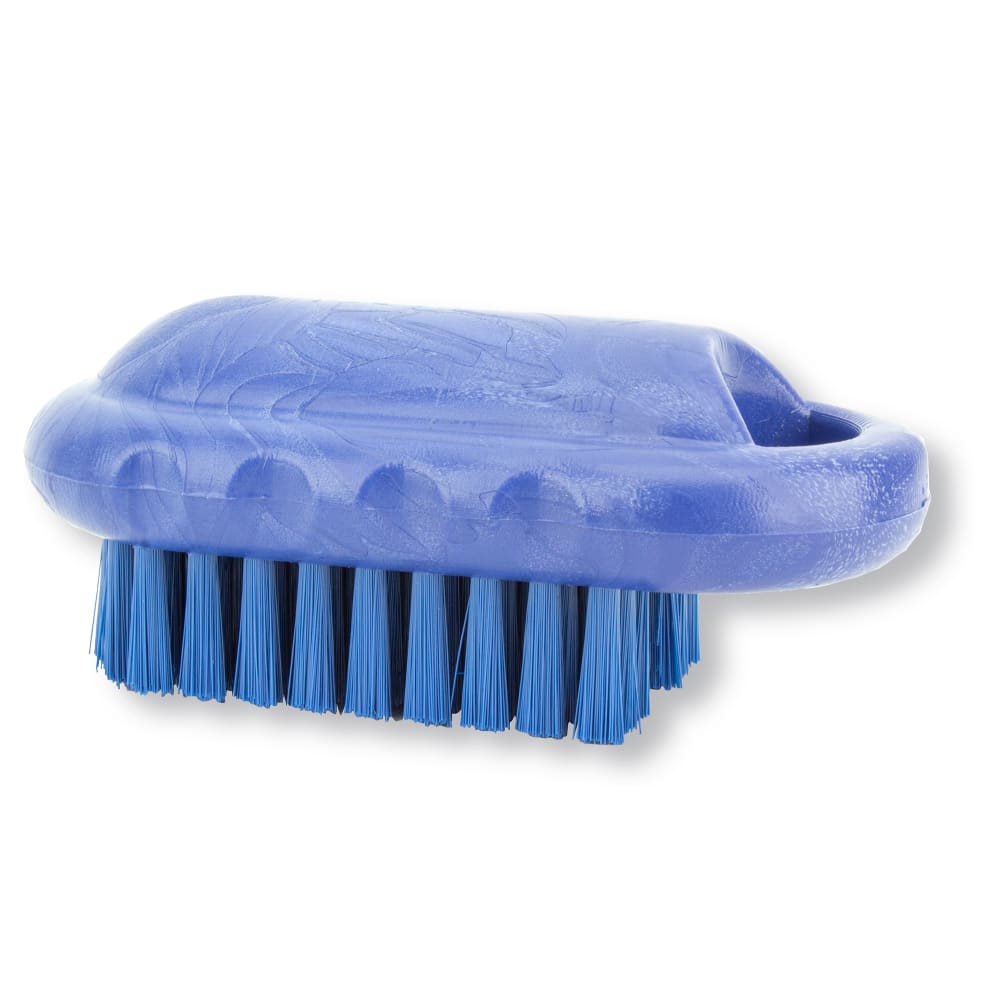 Carlisle 2 1/2" Hand & Nail Brush - Polyester, Blue (40020EC14)