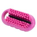 Carlisle 2 1/2" Hand & Nail Brush - Polyester, Pink (40020EC26) thumbnail 4