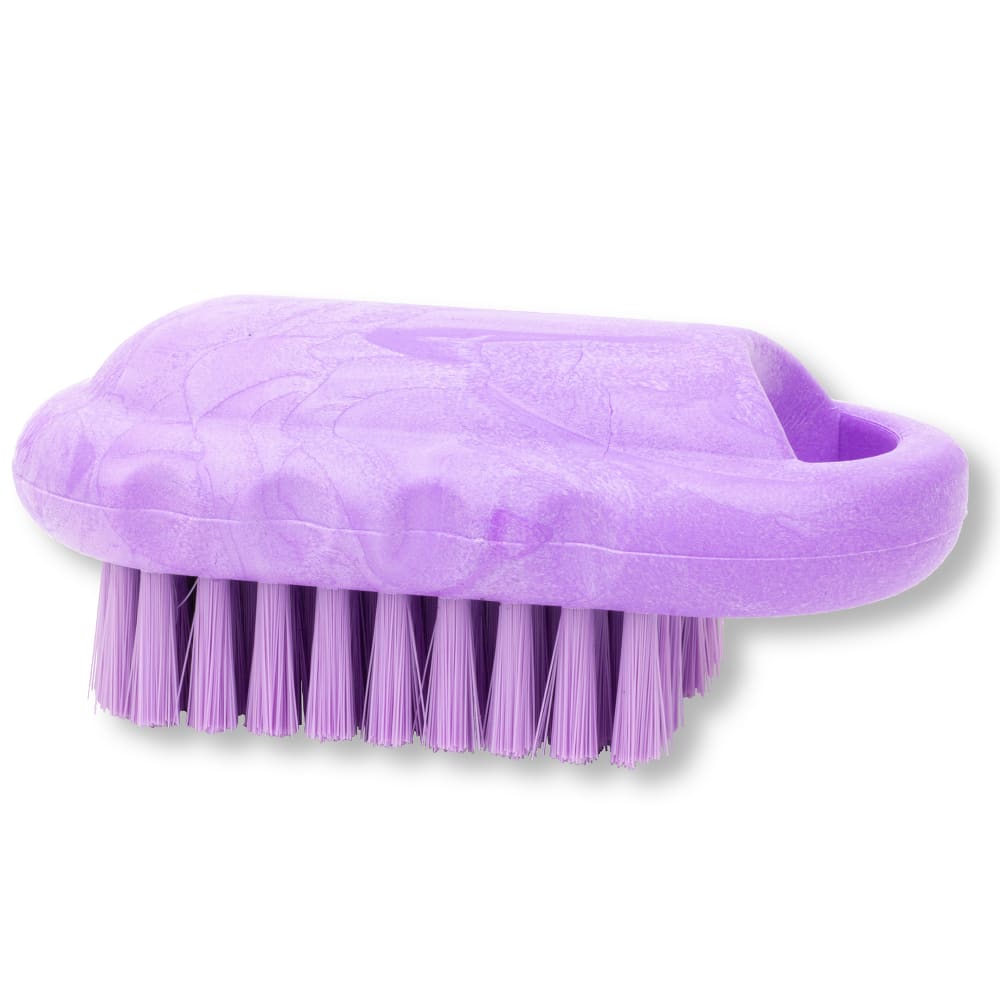 Carlisle 2 1/2" Hand & Nail Brush - Polyester, Purple (40020EC68)