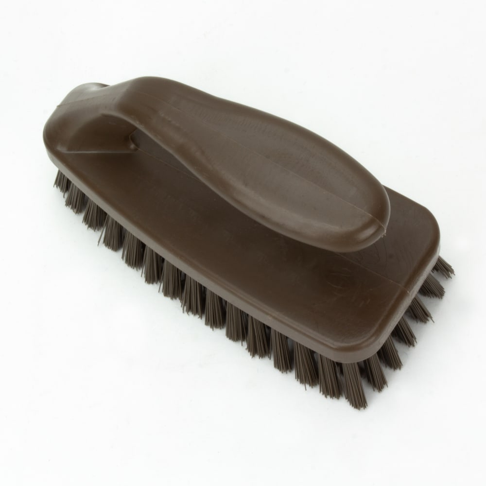 Carlisle 6" Bake Pan Lip Brush - Poly/Plastic, Brown (40024EC01)