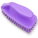 Carlisle 6" Bake Pan Lip Brush - Poly/Plastic, Purple (40024EC68) thumbnail 3