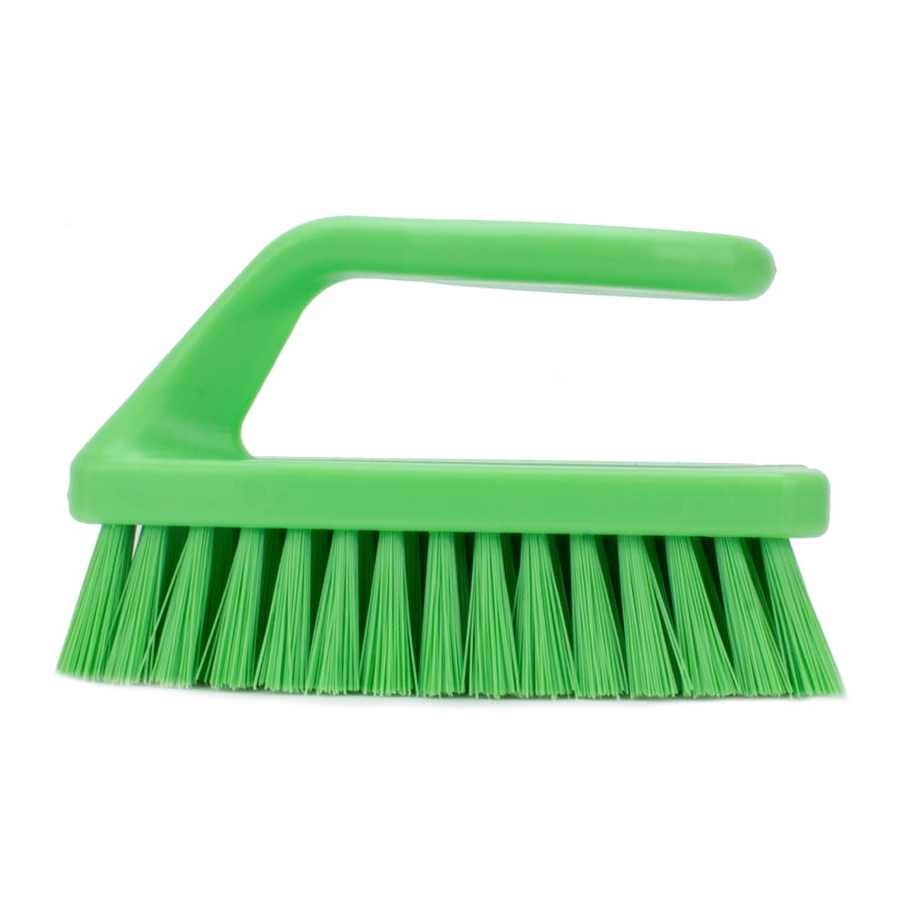 Carlisle 6" Bake Pan Lip Brush - Poly/Plastic, Lime (40024EC75)