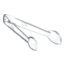 Carlisle 9"L Plastic Salad Tongs, Clear (400907) thumbnail 4