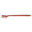 Carlisle 20" Utility Brush - Teflon/Plastic, Red (4011305) thumbnail 3