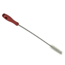 Carlisle 28" Sparta® Fryer Brush w/ Stiff Bristles - Plastic Handle, Red (4012005) thumbnail 2