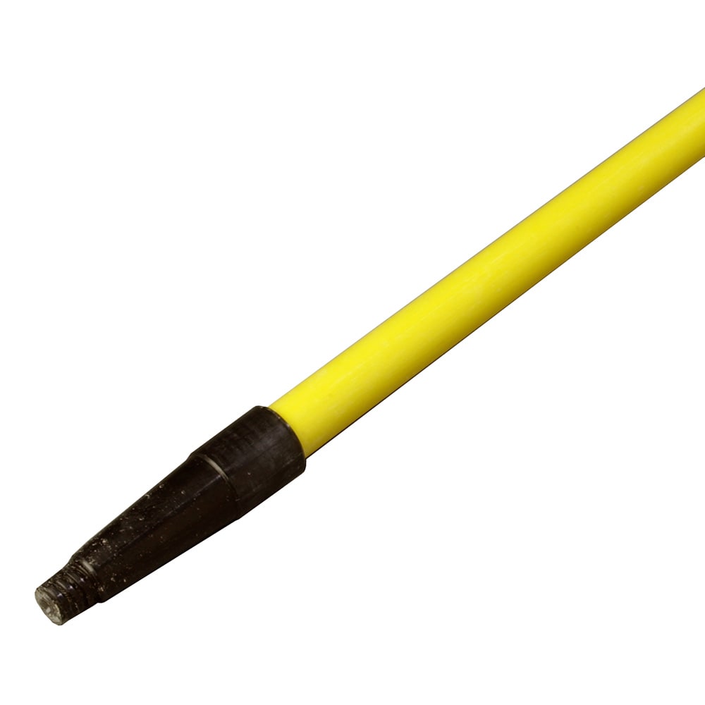 Carlisle 60" Fiberglass Handle for Brooms, Sweeps, Squeegees & Floor Scrubs, Yellow (4022004)