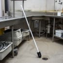 Carlisle 48" White Plastic Floor Drain Handle - Threaded, Bilingual Imprint (4023700) thumbnail 5