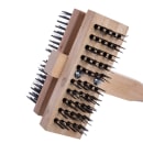 Carlisle Double Broiler King Brush - Carbon Steel/Hardwood (4029400) thumbnail 4