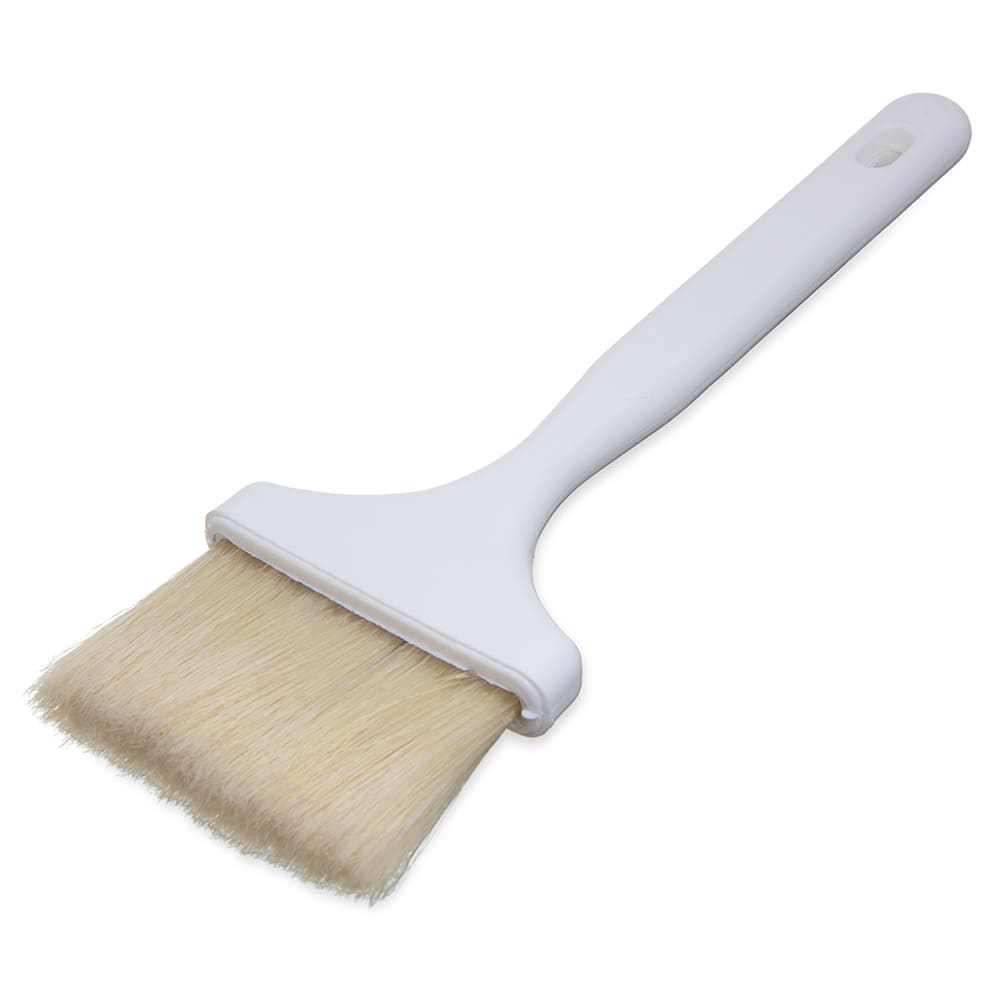 Carlisle Pastry Basting Brush, 3 in, Boar Bristles, Molded Into Handle Hook (4037900)