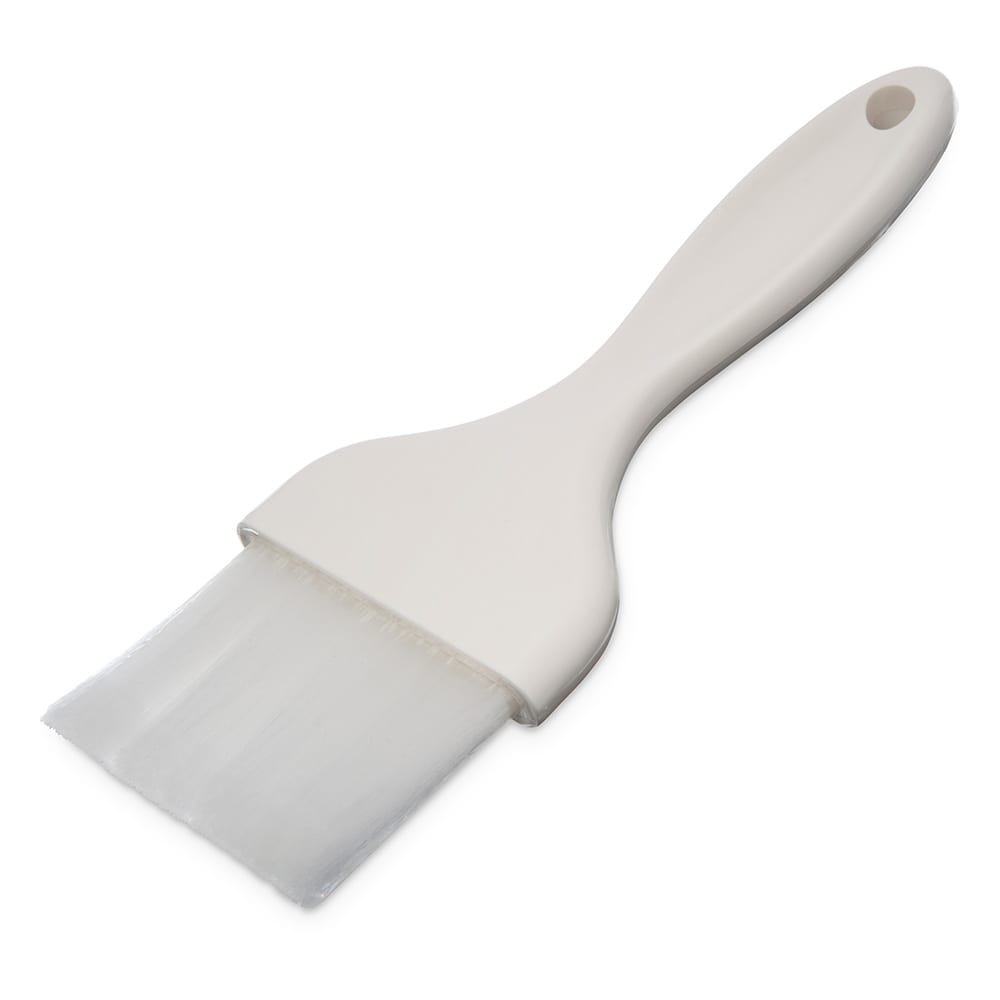 Carlisle 3" Pastry Brush - Nylon/Plastic, White (4039202)