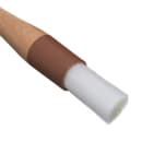 Carlisle 1" Round Pastry Brush - Nylon/Hardwood, White (4040000) thumbnail 4