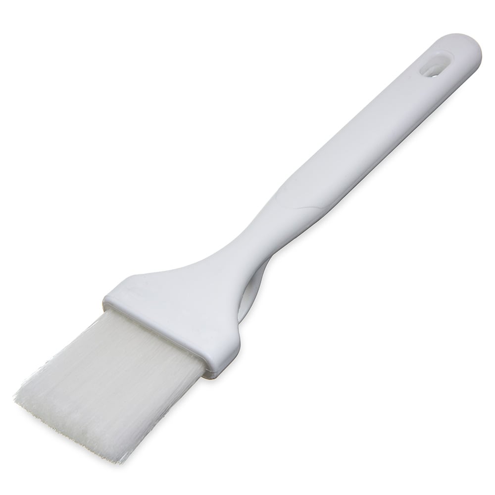Carlisle 2" Pastry/Basting Brush - Nylon/Plastic, White (4040102)